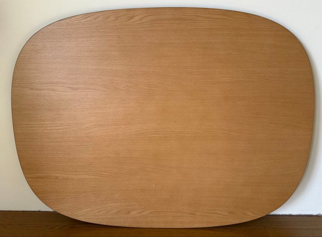 無印良品 木製 楕円形 こたつ