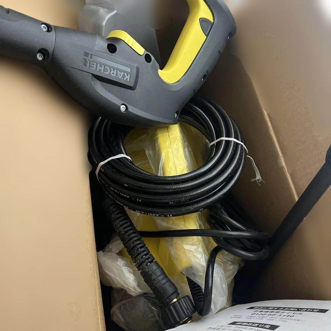 K2 CLASSIC PLUS 高圧洗浄機 本体　自吸用ホースセット