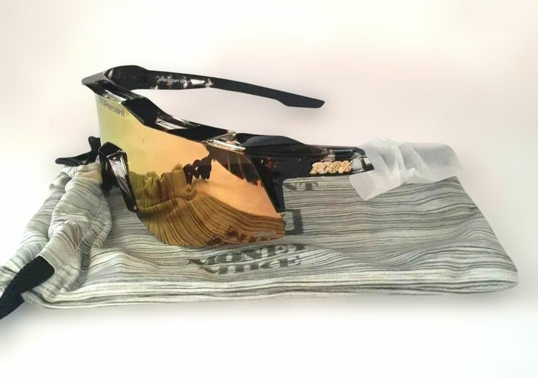 100% SPEEDCRAFT XS ハリス ハードケース、クリアレンズ付属