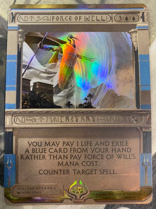 MTG《意志の力》マスターピースfoil