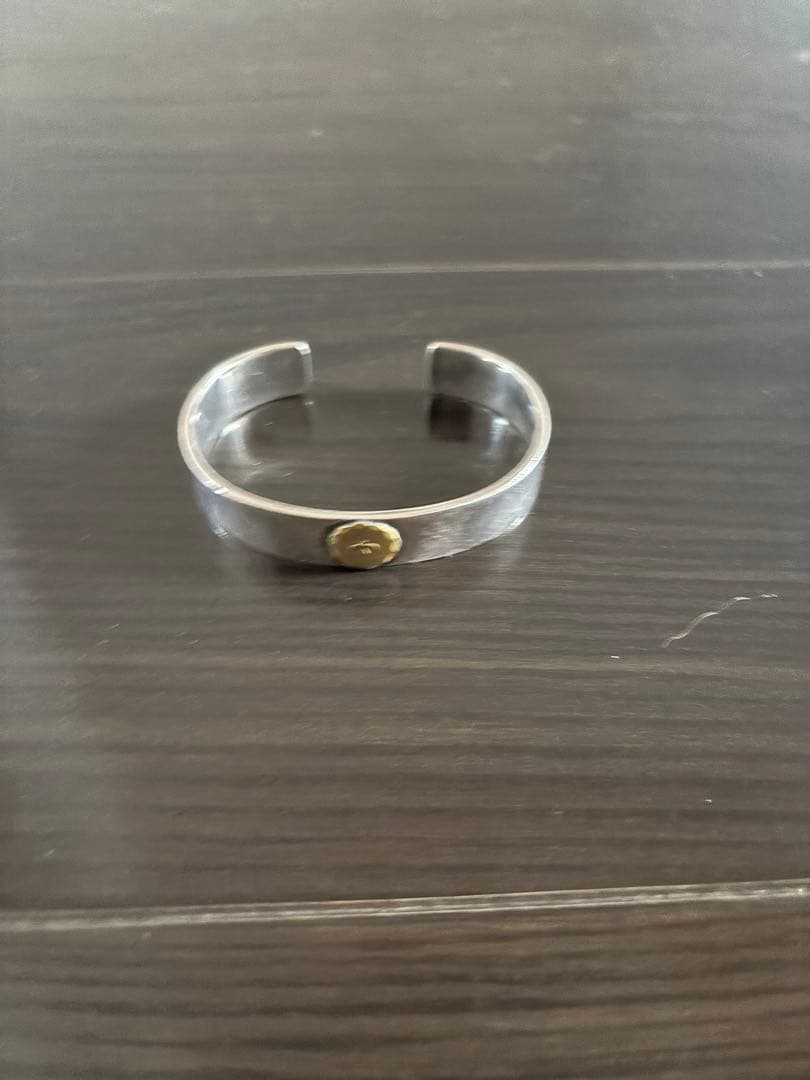シルバーゴールドバングル