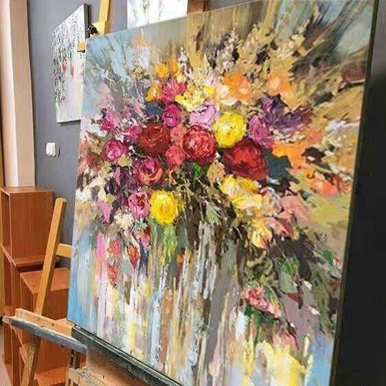 美術品 純粋な手描きの手作り油絵