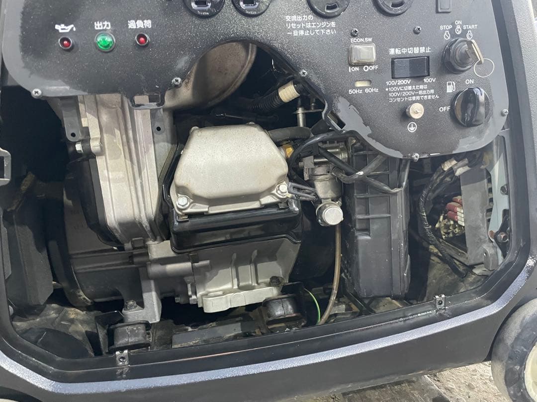 YAMAHA EF5500iSDE 発電機インバーター式 アワーメーター18時間