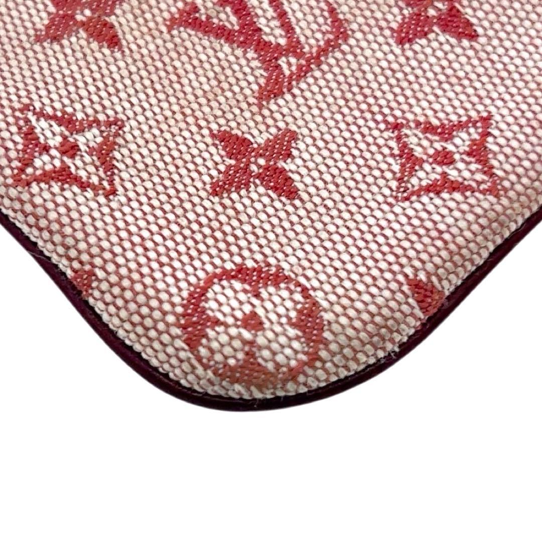 ルイヴィトン ケース モノグラムミニ ポシェットクレ ゴールド チェリー