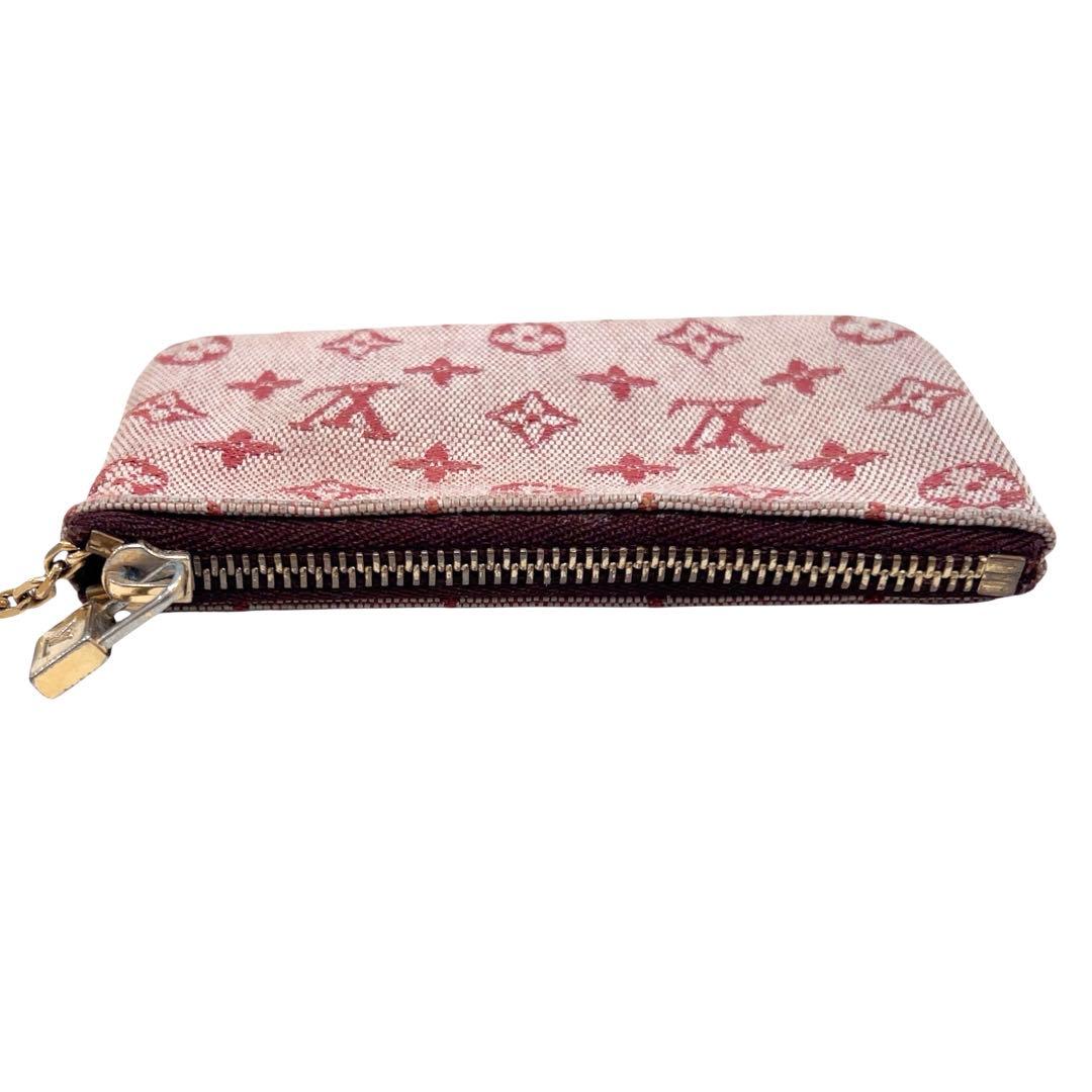 ルイヴィトン ケース モノグラムミニ ポシェットクレ ゴールド チェリー