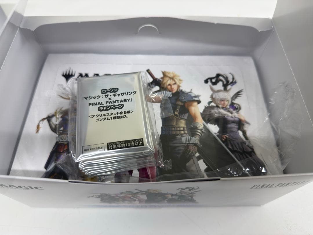 MtG ff ローソン アクリルスタンド2セット1BOX 未開封　シュリンク付き