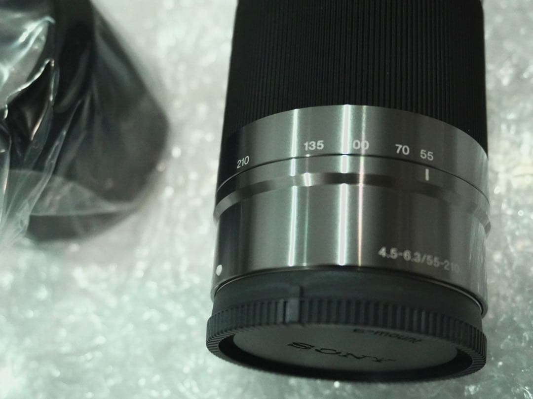 【未使用】SONY E 55-210mm F4.5-6.3 OSS 望遠レンズ