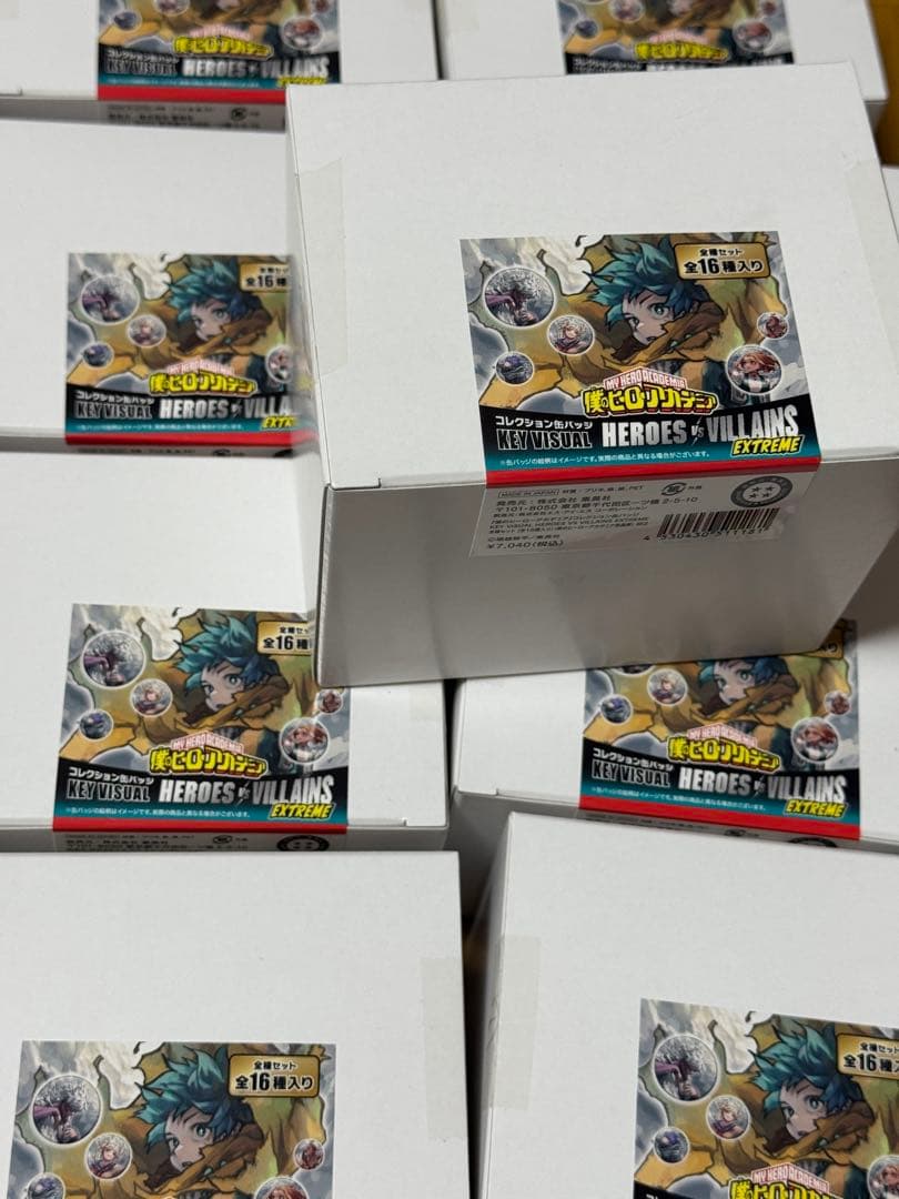 僕のヒーローアカデミア ヒロアカ展 原画展 コレクション缶バッジ 荼毘 10枚