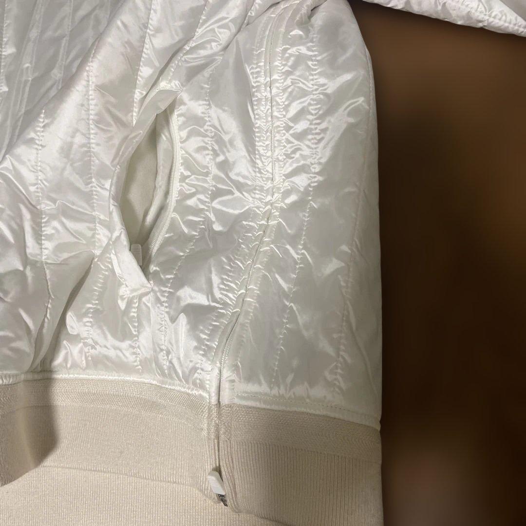 はな　美品　マスターバニー　蓄熱　中綿スニード　オフホワイト　レディース