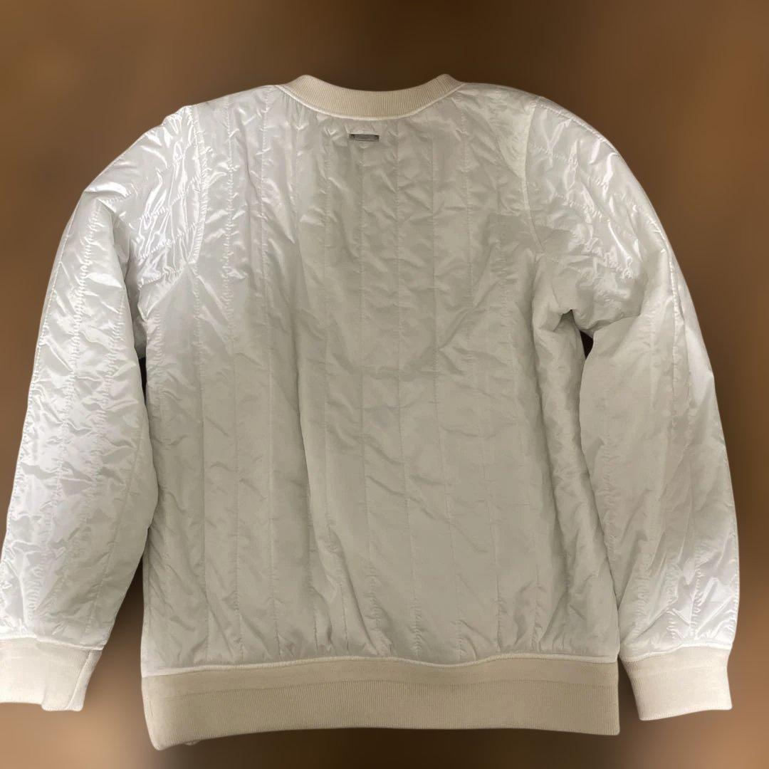 はな　美品　マスターバニー　蓄熱　中綿スニード　オフホワイト　レディース