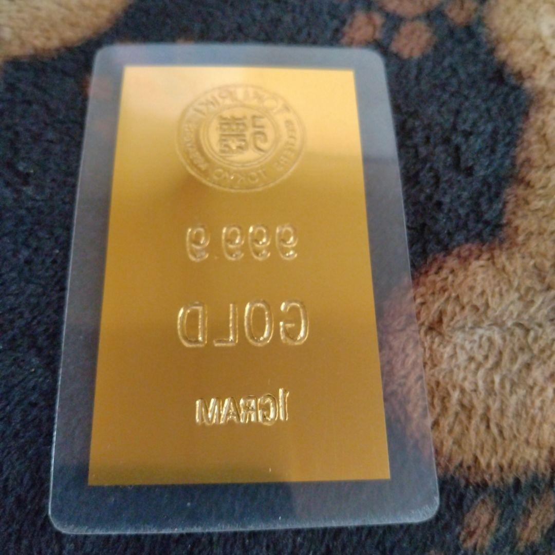 Tom　純金カード　1グラム