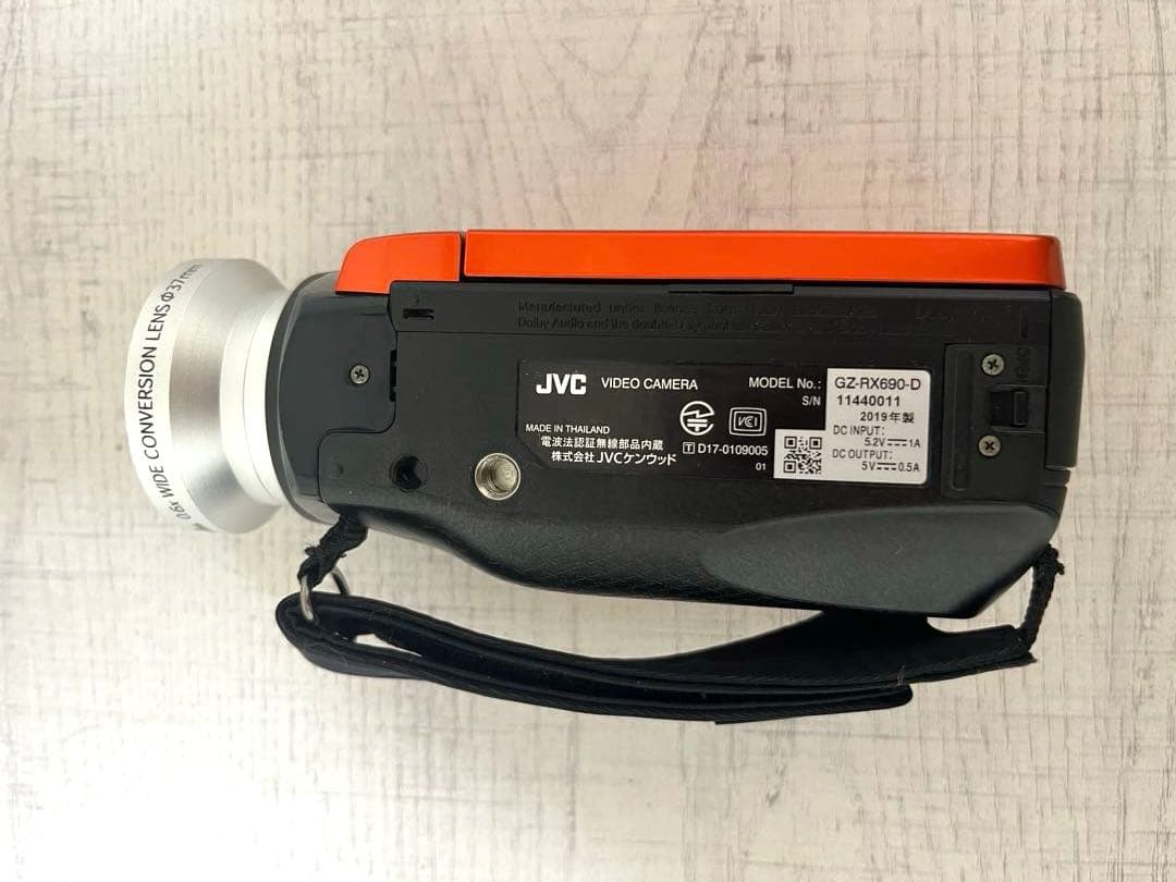 JVC ビデオカメラ GZ-RX690D