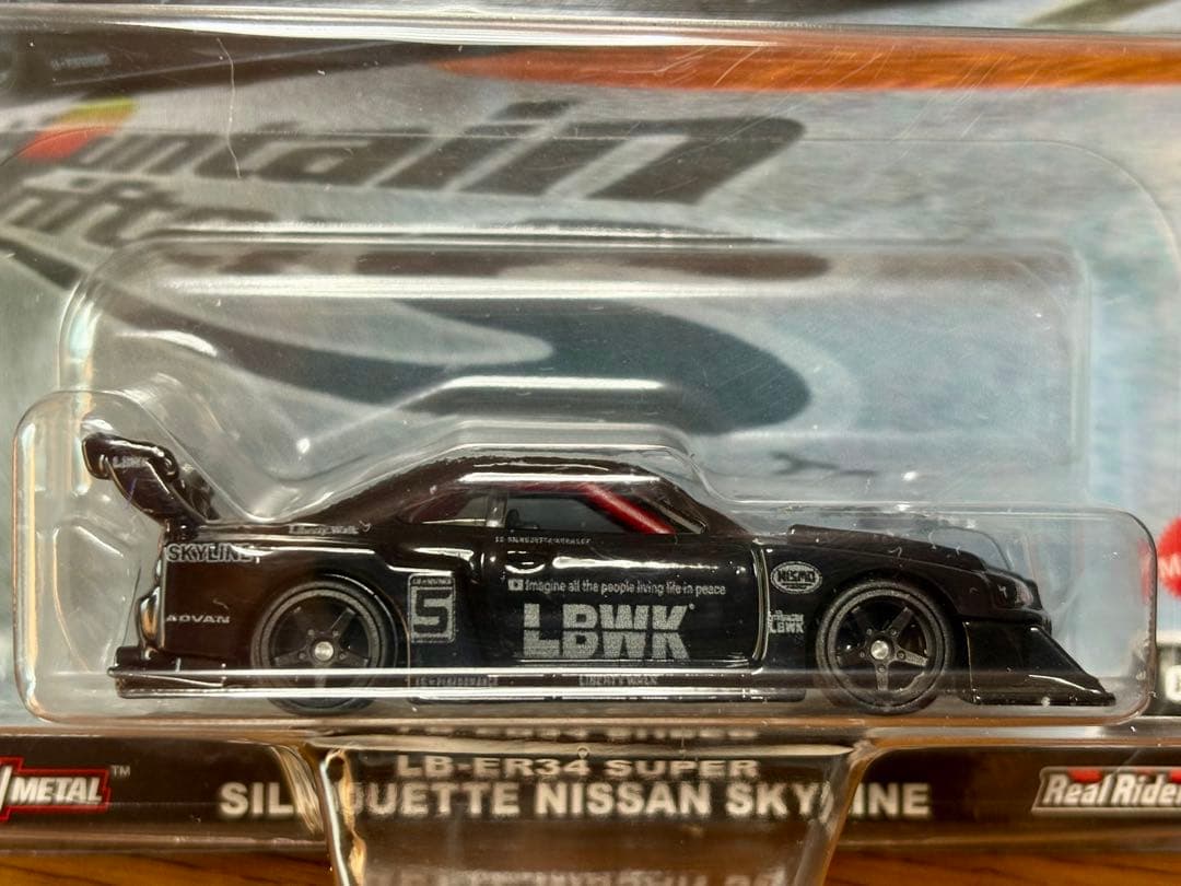 ホットウィール LBWK LB-ER34 スーパーシルエット スカイライン