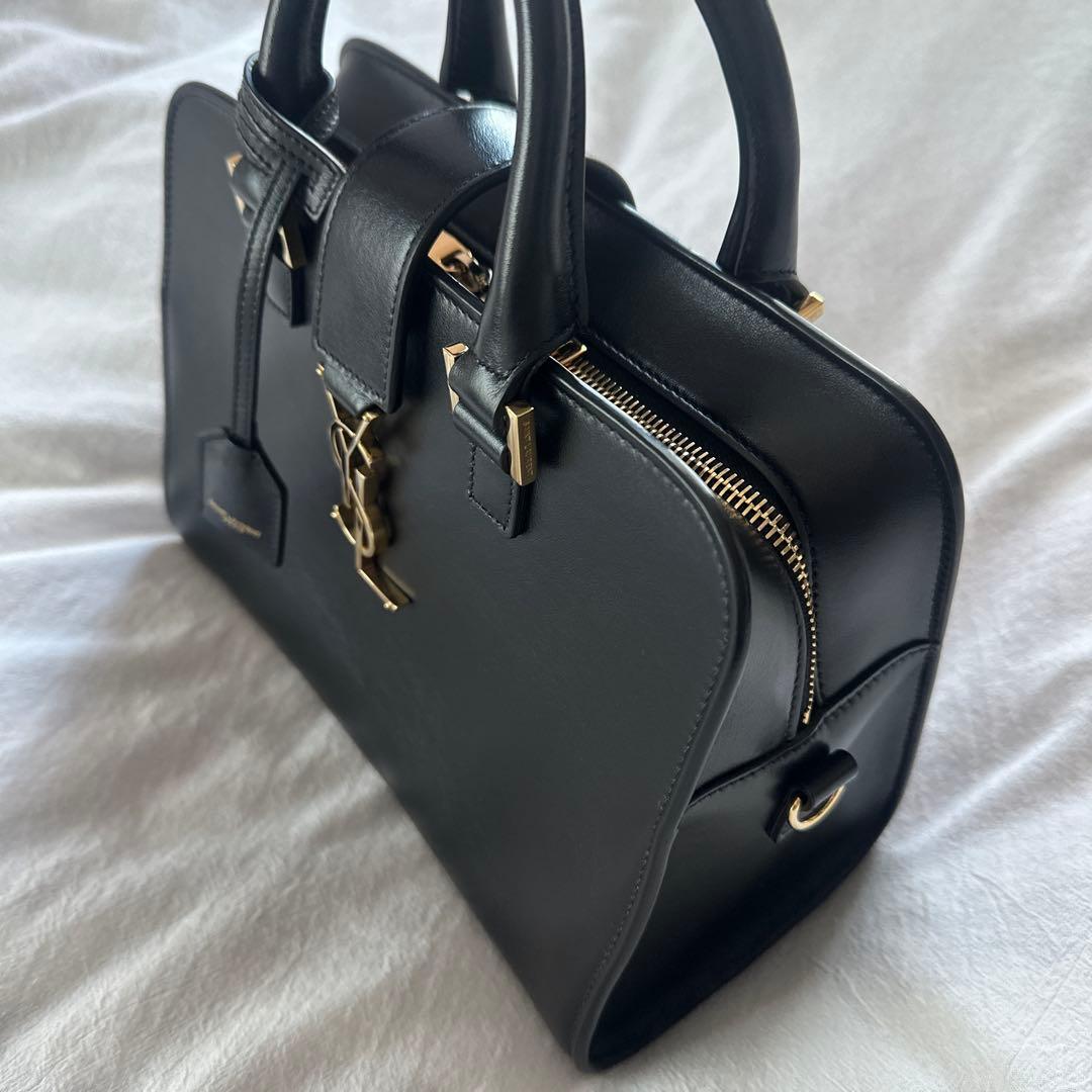 サンローラン ベイビーカバス ハンドバッグ ブラック 美品