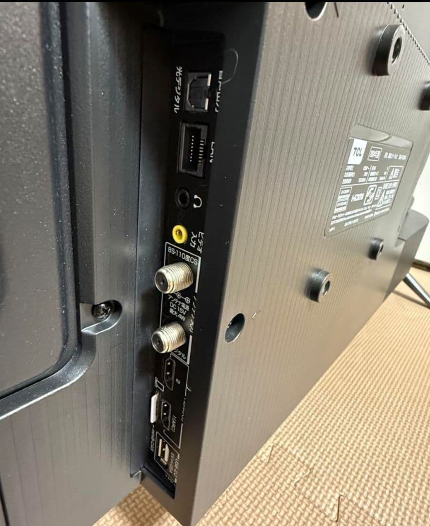 超美品　TCL 40L5AG 40型2024年製⭕️ 地上 BSスマートテレビ