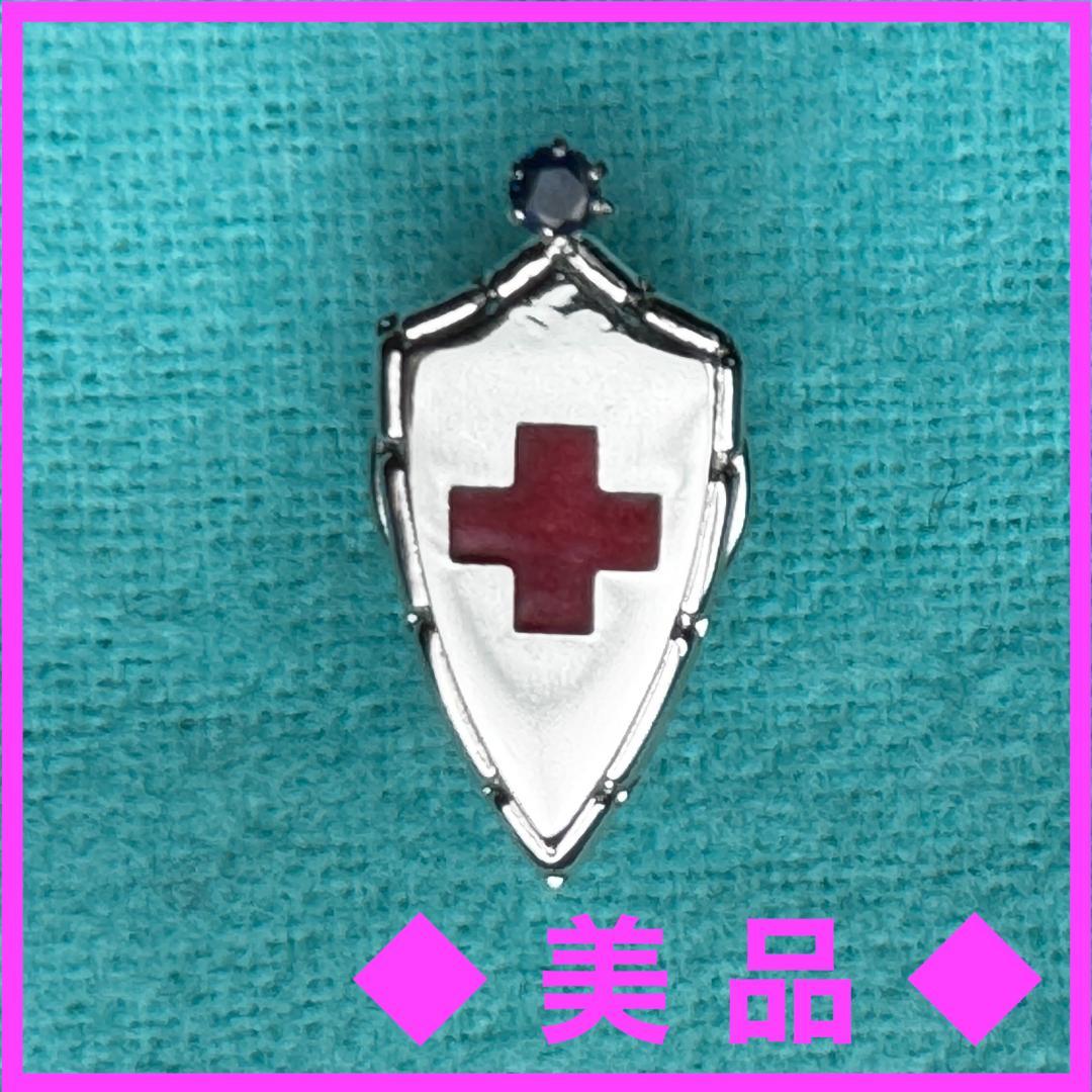 TIFFANY&Co. ティファニー レッドクロス ラペルピン サファイヤ 稀少