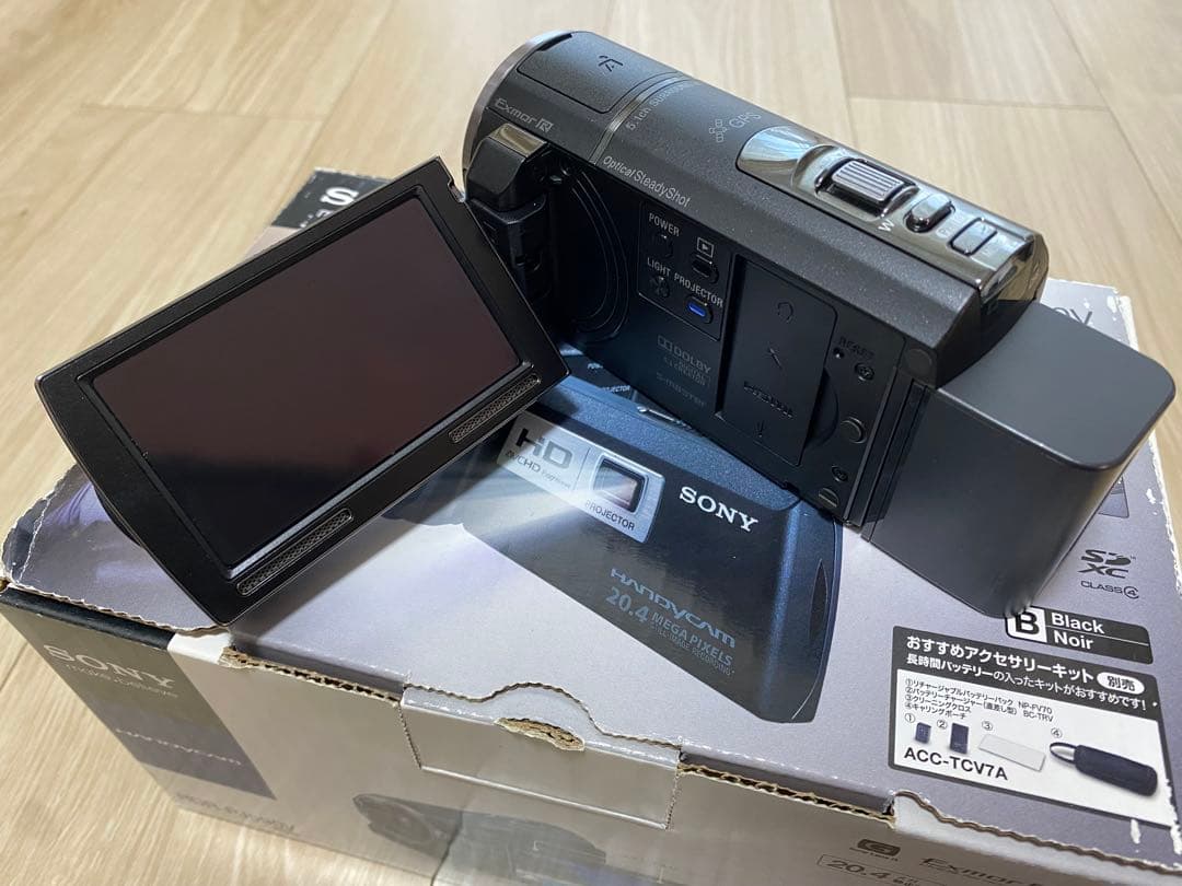 Sony HDR-PJ590V ハンディカム プロジェクター内蔵
