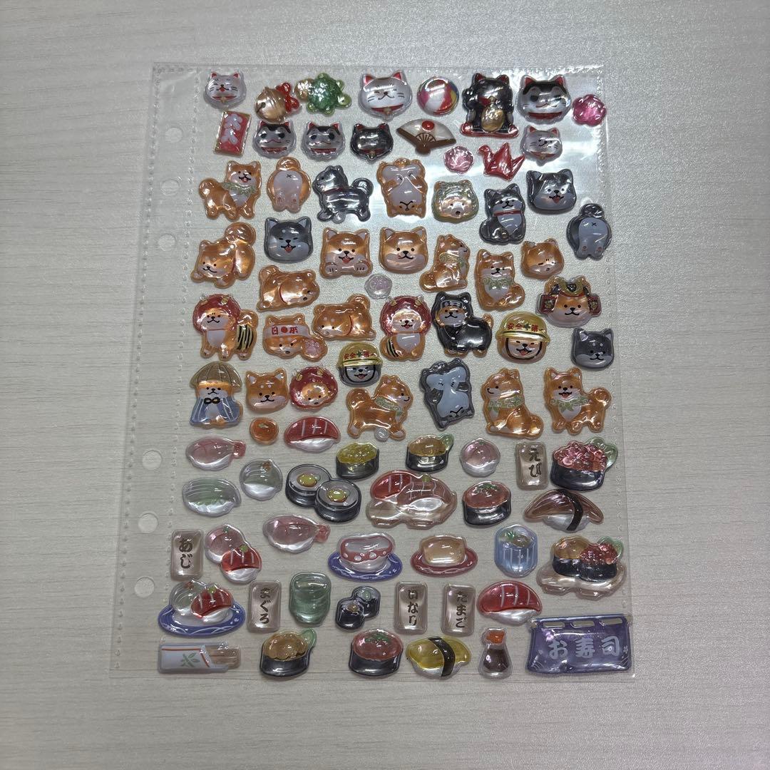 キャラクターシールセット 引退　完成品