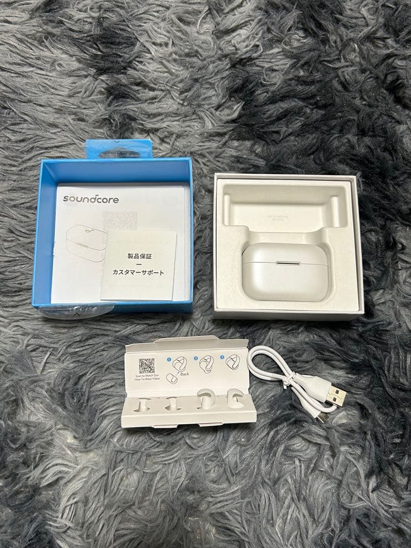 Soundcore AeroClip ワイヤレスイヤホン