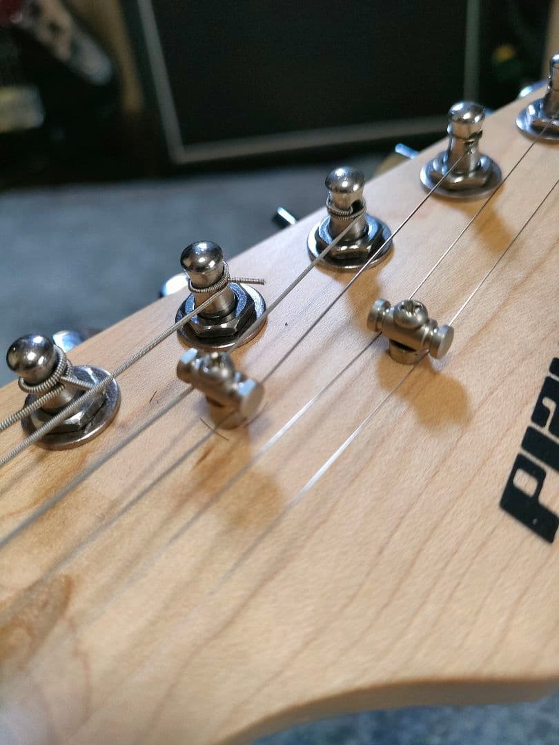 PlayTech テレキャスタータイプ エレキギター　白　本体のみ　USED