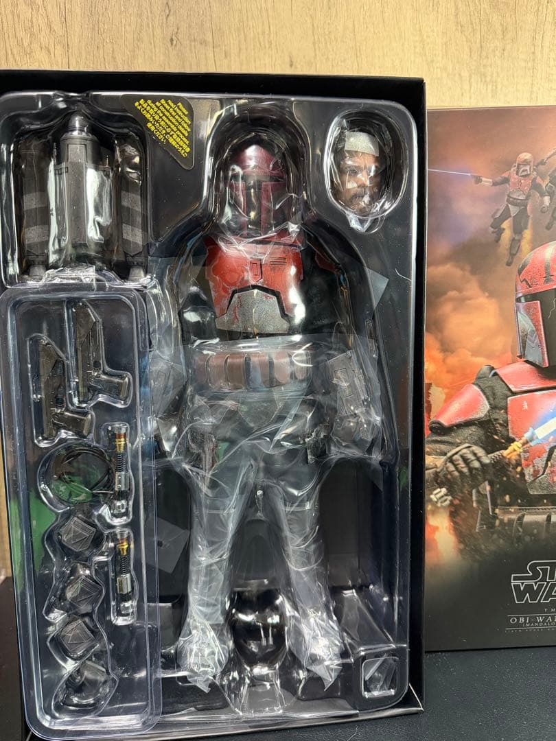 【開封品】ホットトイズ　オビワン　マンダロリアン・アーマー　スターウォーズ