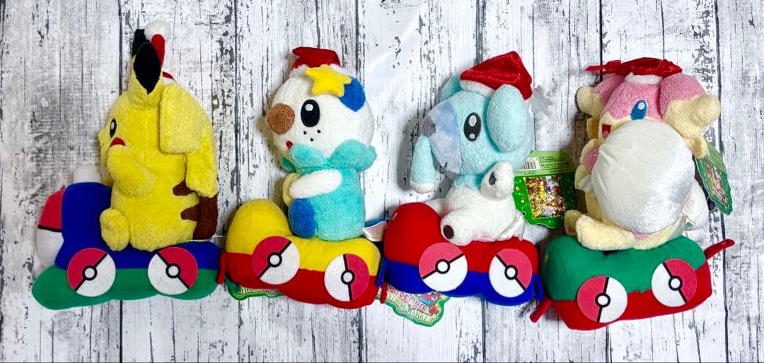 ポケモン つながるぬいぐるみ クリスマスマーケット2011 タグ付き