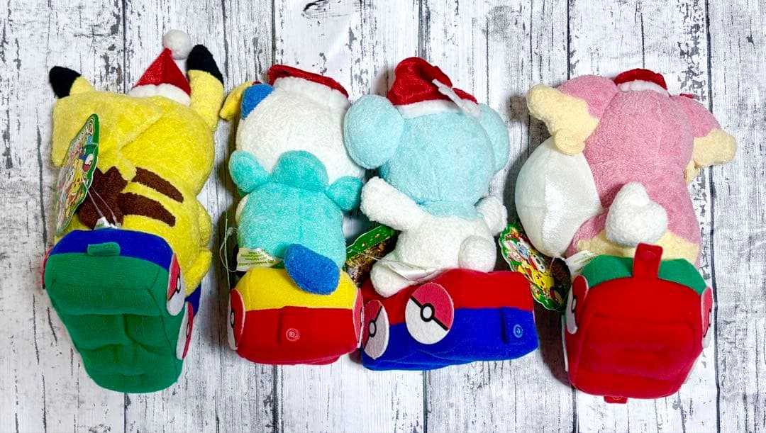 ポケモン つながるぬいぐるみ クリスマスマーケット2011 タグ付き