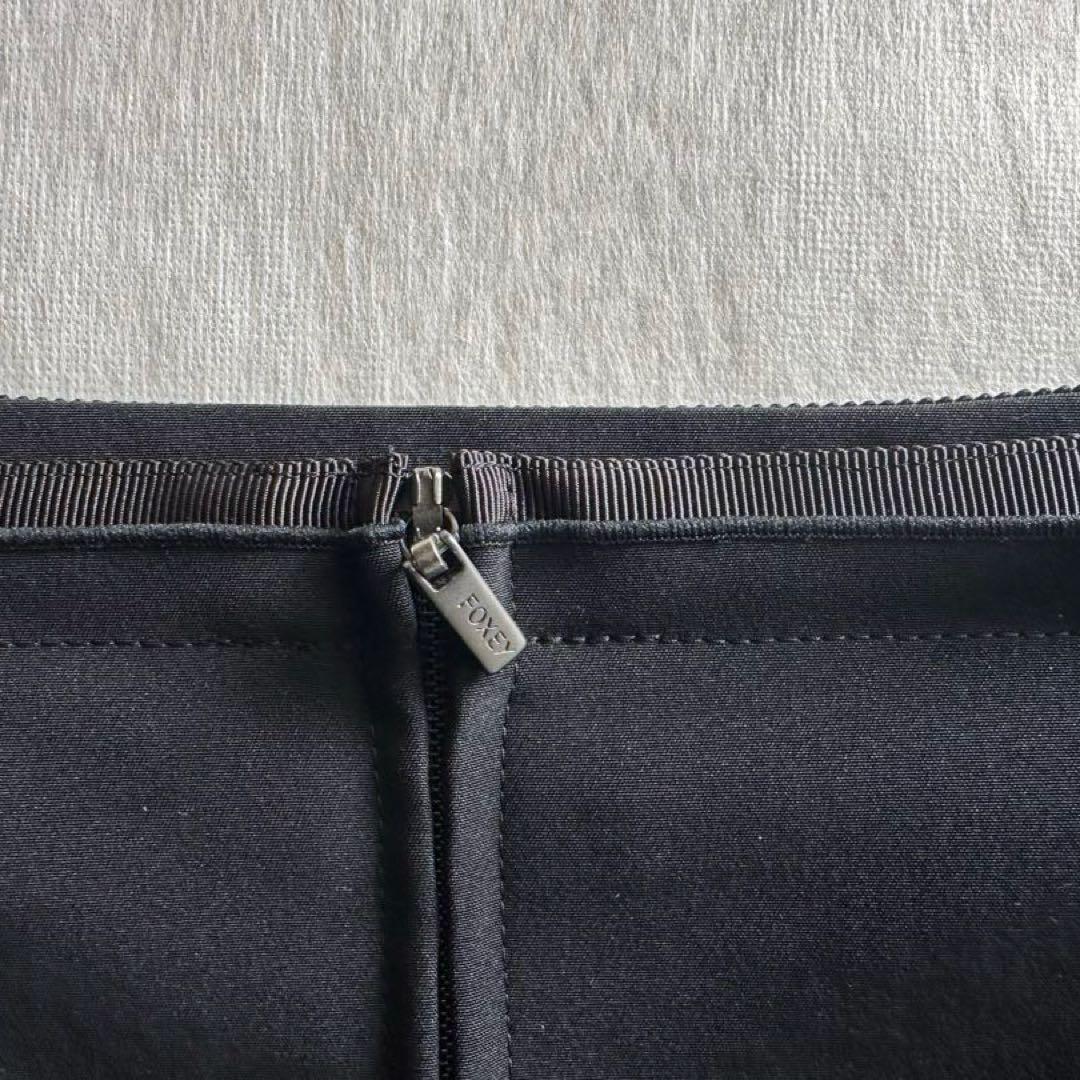 フォクシー FOXEY NEWYORK バロンスカート　ブラック　40