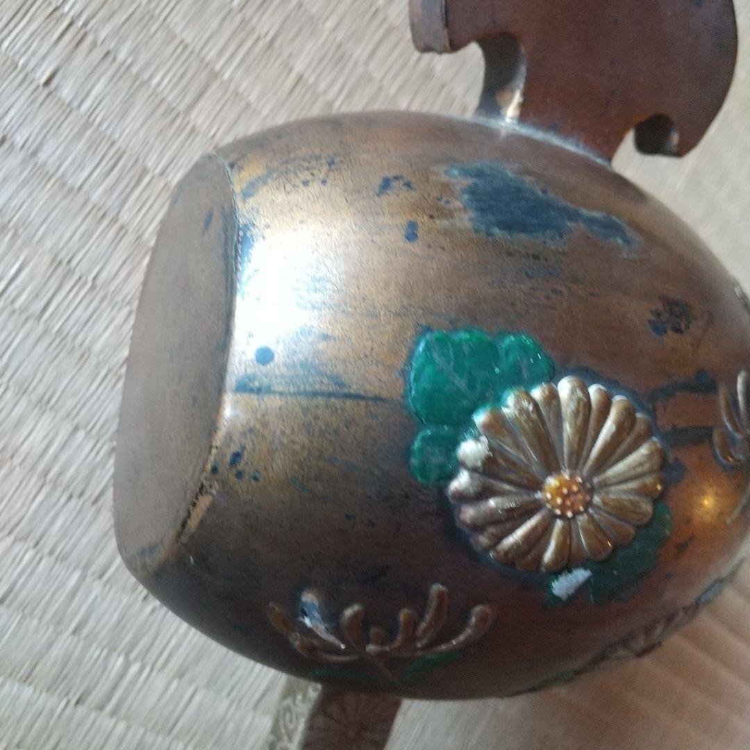 骨董 打出の小槌！木製 来福