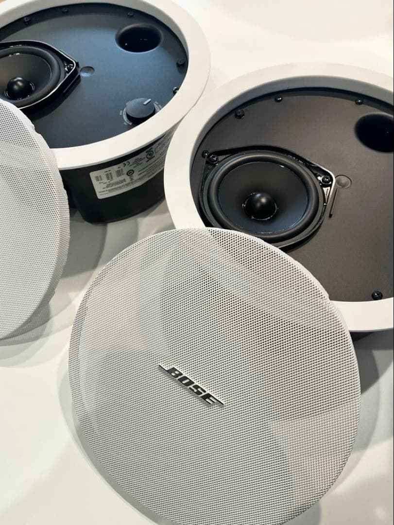 BOSE　DS40F ホワイト　天井埋め込みスピーカー 2台セット②