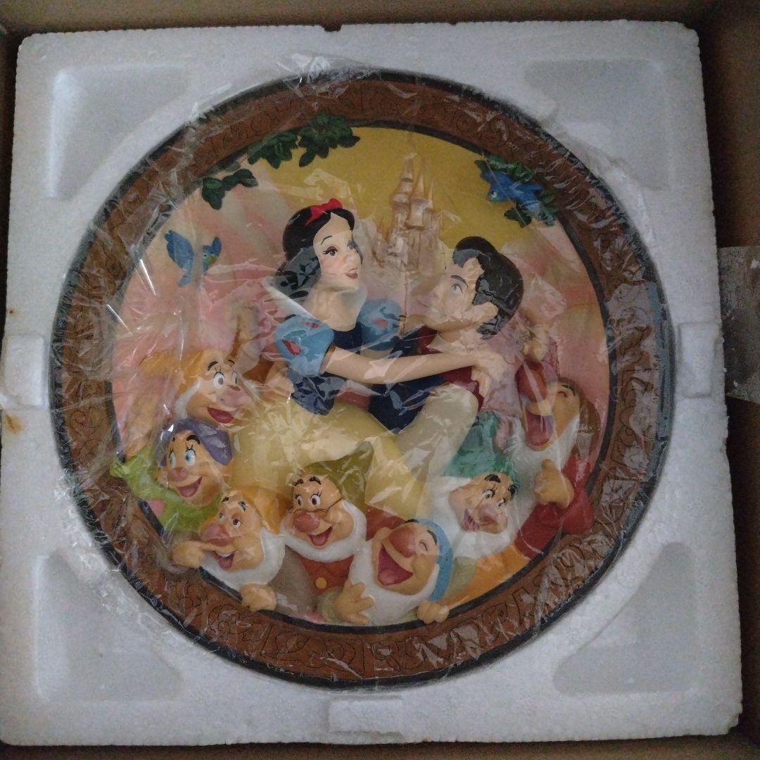 ★ディズニー 白雪姫と王子と7人の小人　60周年 ３Dプレート
