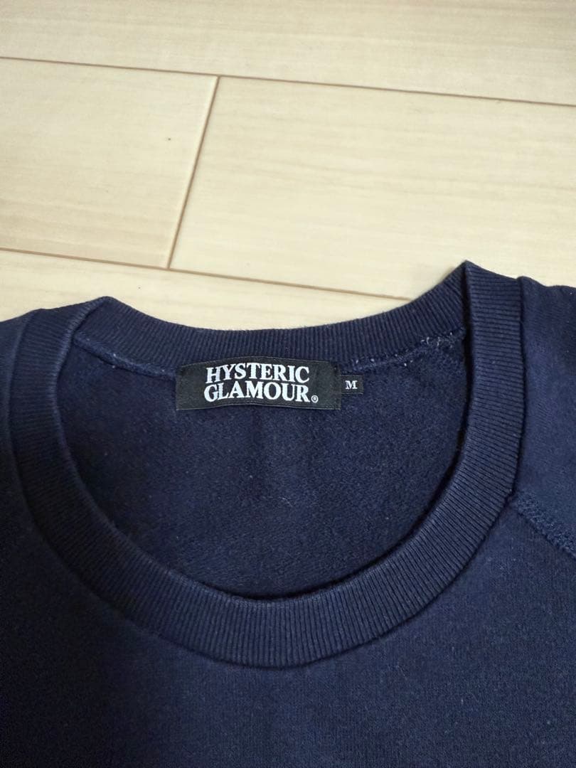 HYSTERIC GLAMOUR 長袖Tシャツ Mサイズ ネイビー