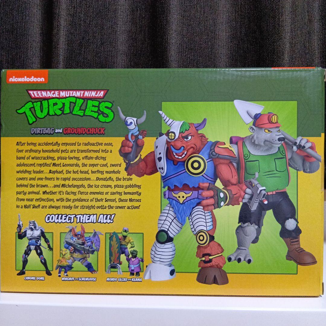 ネカ　ミュータントタートルズ　ダートバッグ＆グランドチャック　neca TMNT