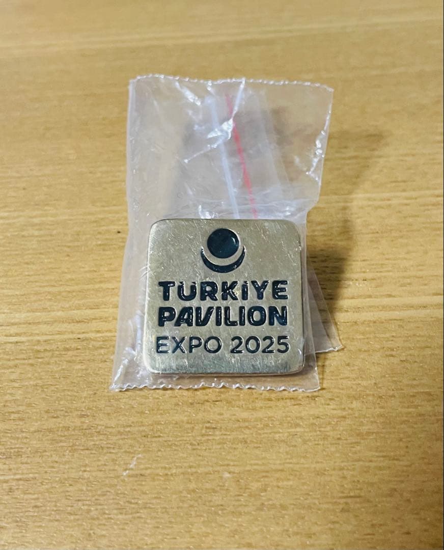 【超激レア・非売品】大阪・関西万博 Expo 2025トルコ館 ピンバッジ