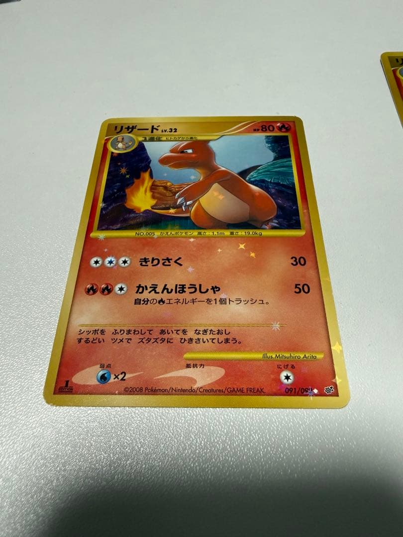 リザードン•リザード　カード2枚セット