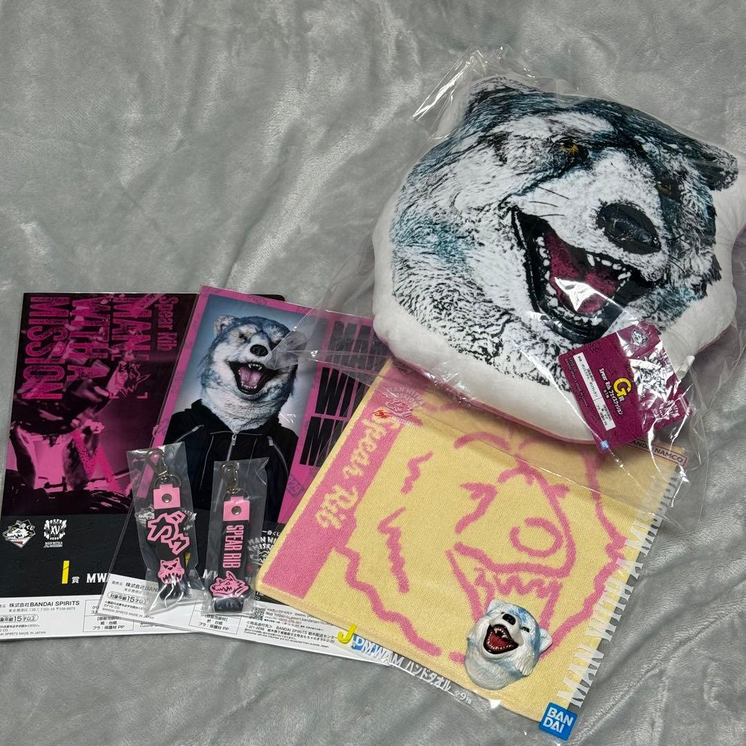 一番くじ マンウィズ【Spear Rib】コンプリート　全７種　合計7点