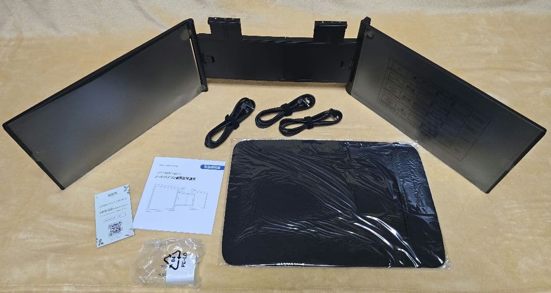 トリプルモニター 14インチ タイプC接続 FHD デュアルモニター 新品未使用