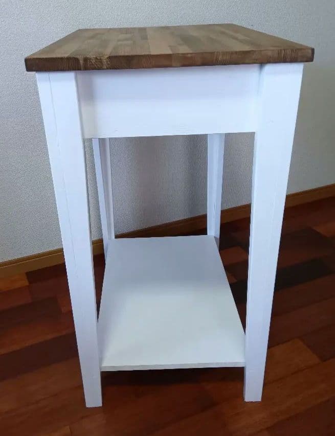 最終価格＊カントリー家具＊ミニテーブル＊ホワイト