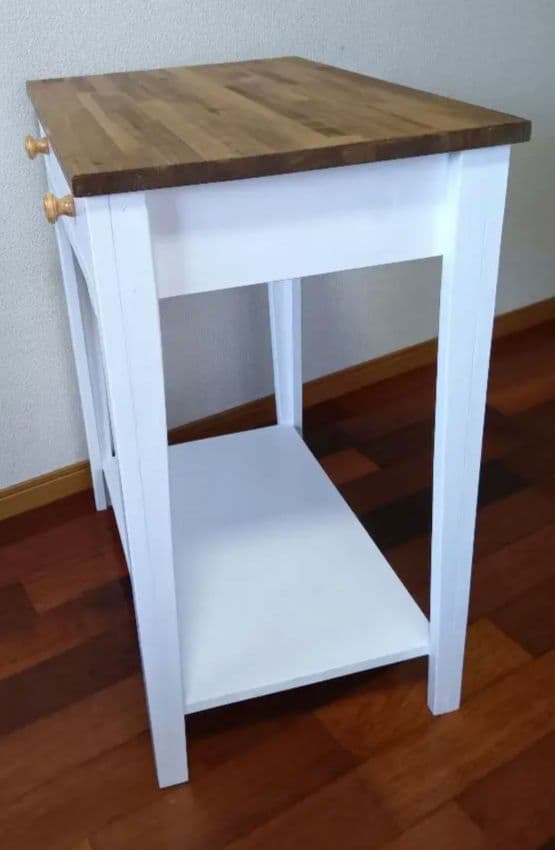 最終価格＊カントリー家具＊ミニテーブル＊ホワイト