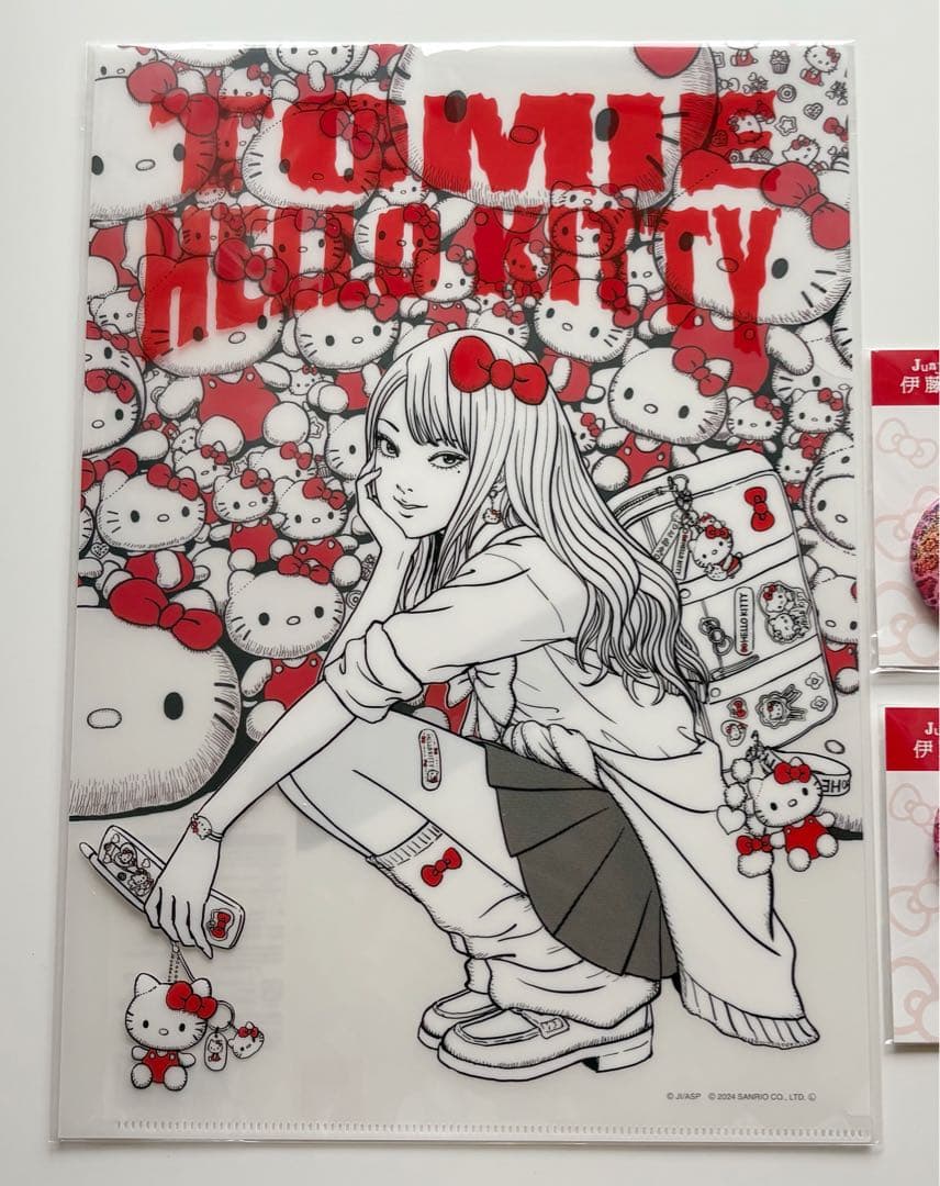 【oichan】伊藤潤二×サンリオ　ギャル富江×ハローキティ　5点セット