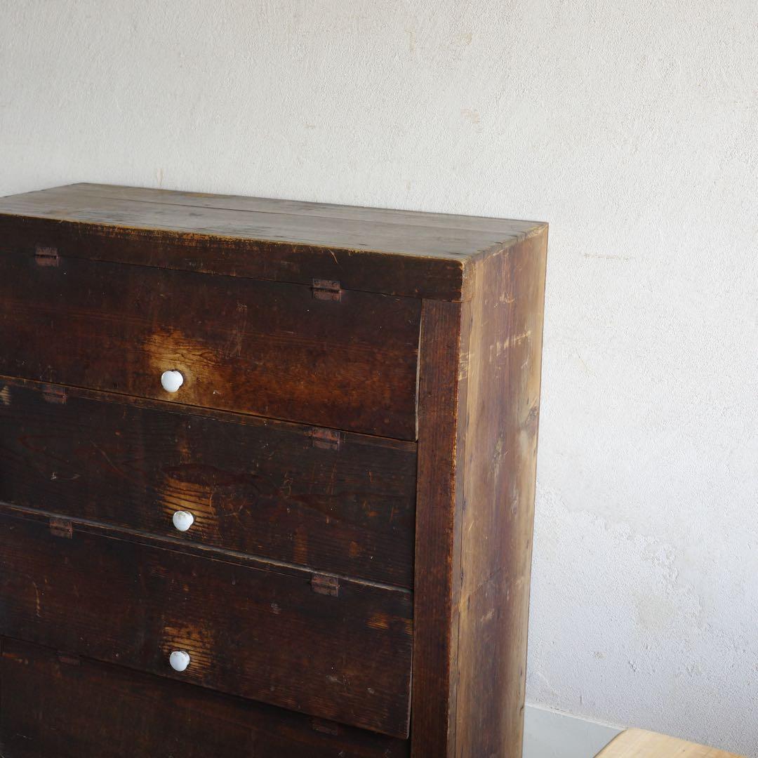 MM！古家具　パタパタ扉の収納棚　本棚