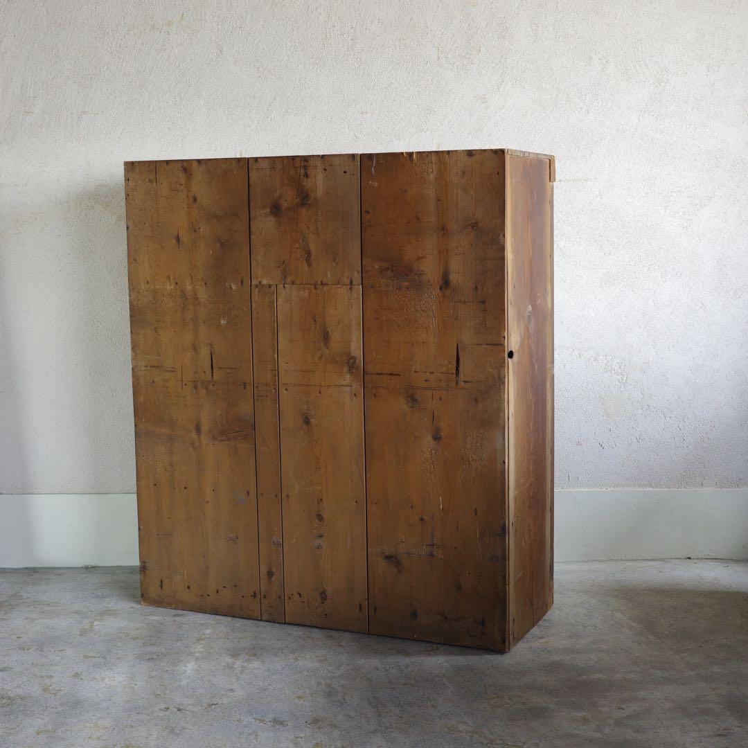 MM！古家具　パタパタ扉の収納棚　本棚