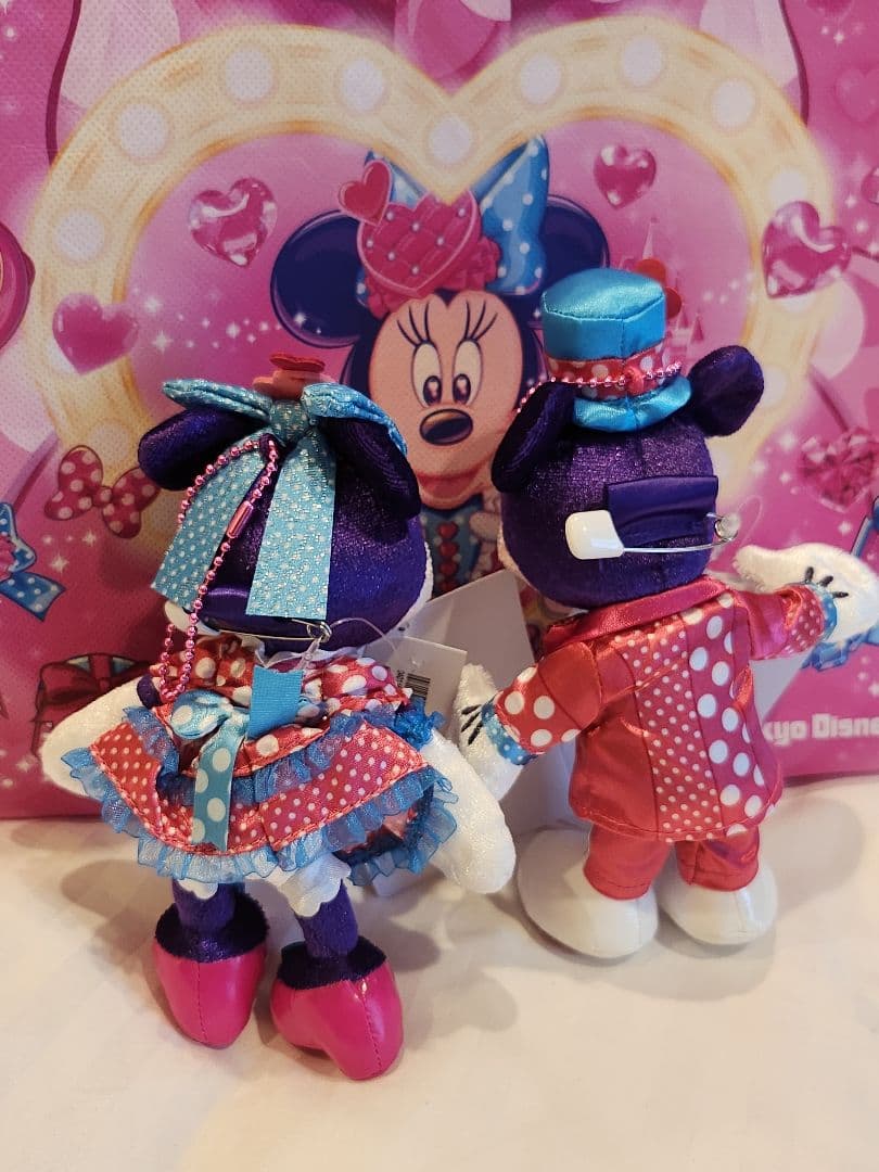 ディズニー　パルパルーザ　ミニー　ファンダーランド　ぬいぐるみバッジ