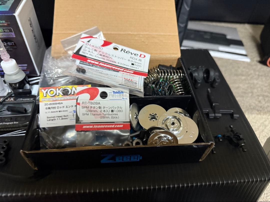 最終値下げ！RDX オプション多数！M17プロポ、充電器