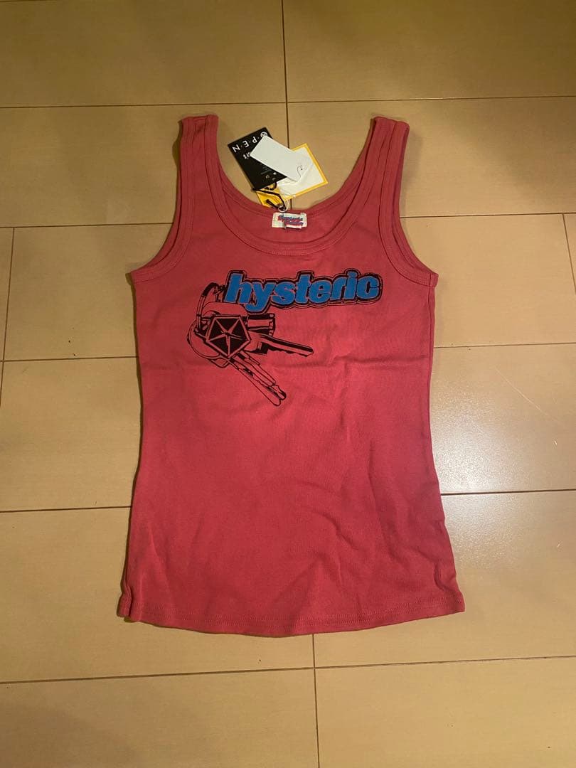 新品　初期ヒステリックグラマー '90 グラフィックロゴ　タンクトップ　Y2K