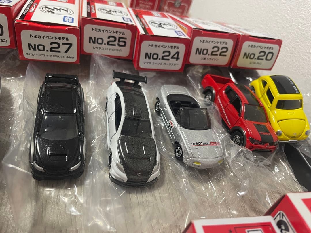 トミカ イベントモデル　廃番ミニカーセット 18台