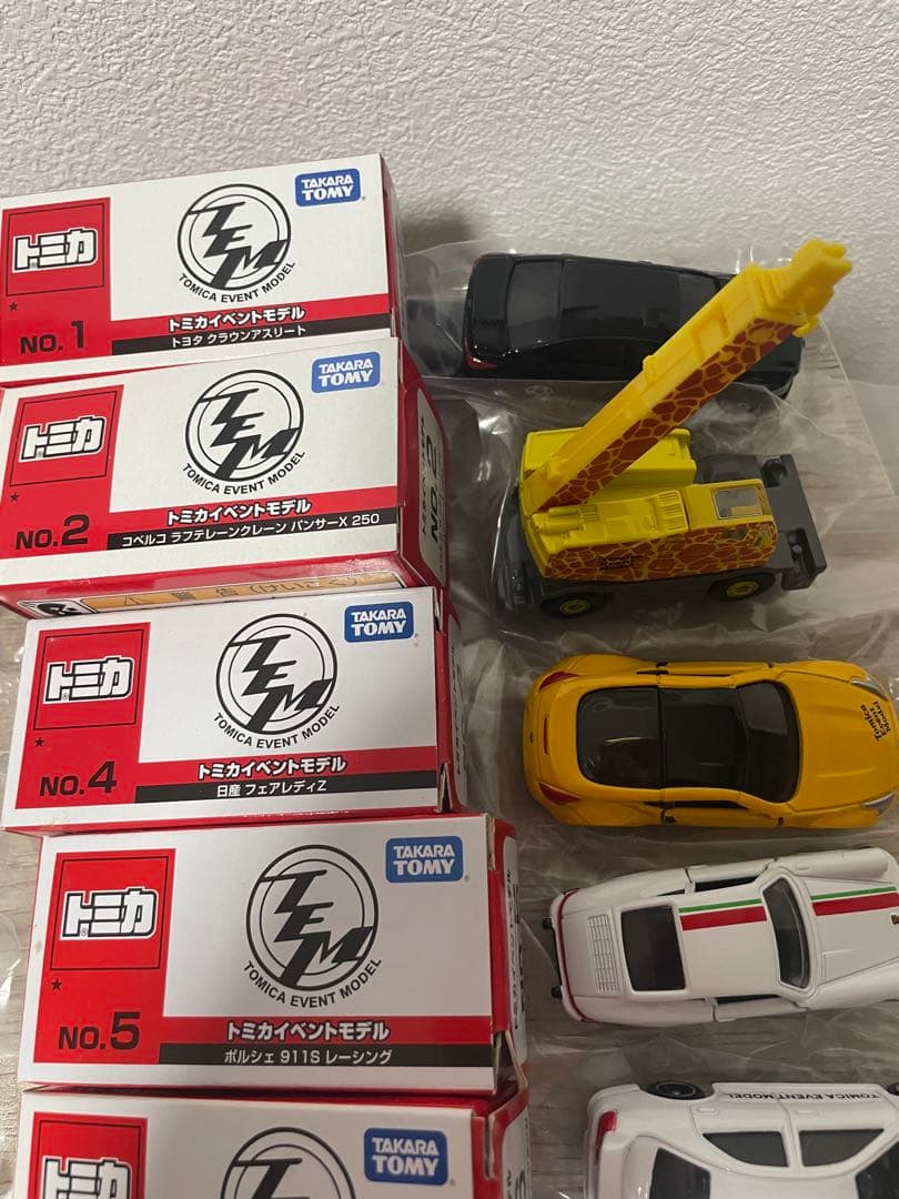トミカ イベントモデル　廃番ミニカーセット 18台