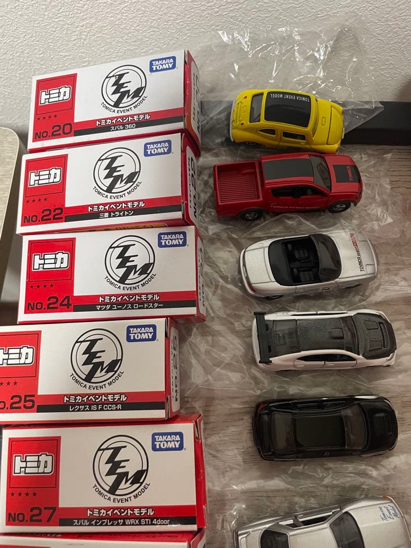 トミカ イベントモデル　廃番ミニカーセット 18台
