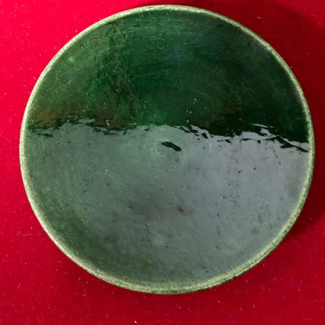 茶道　夜咄　短溪　雀瓦3点