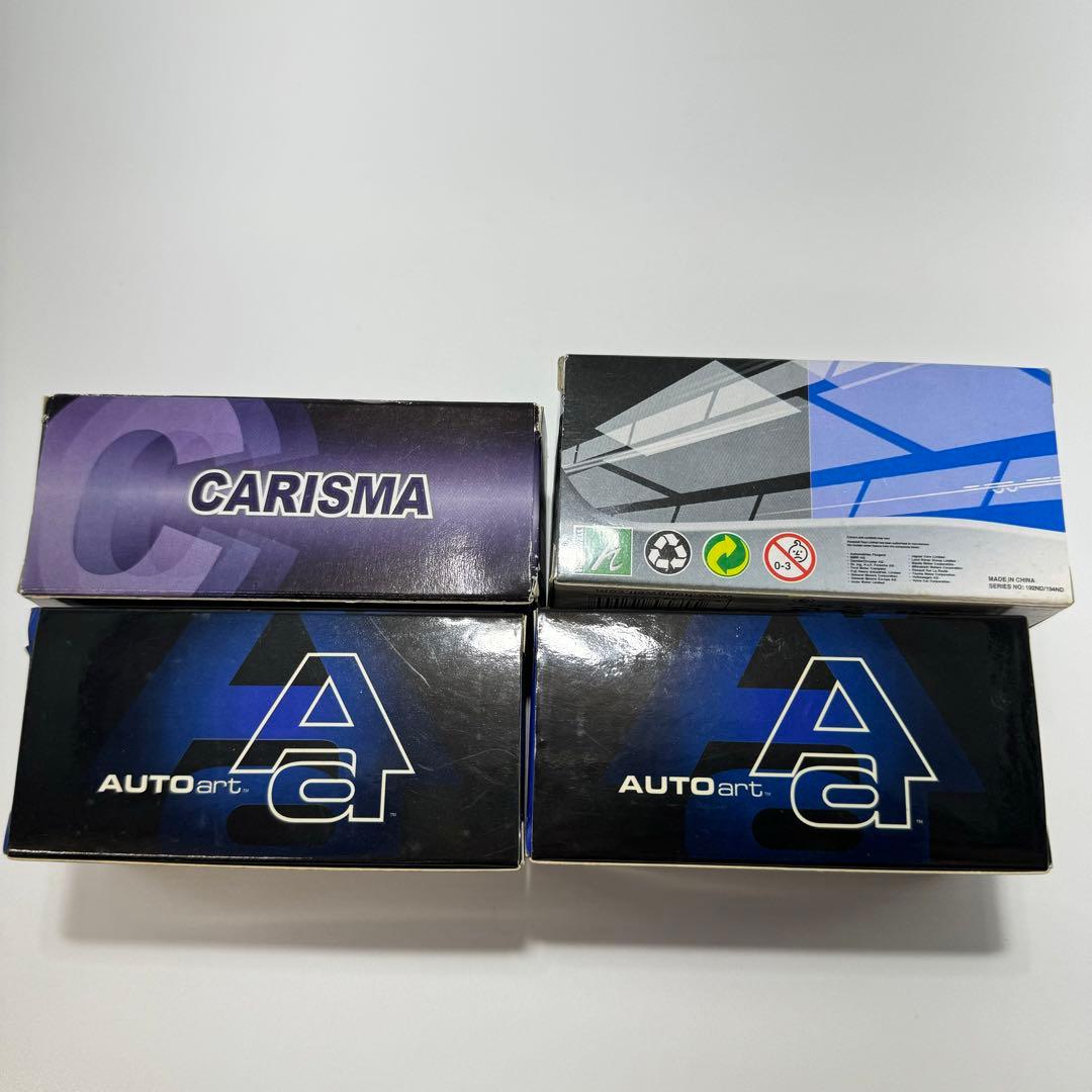 ミニカー　4台セット　BMW VW mitsubishi 1:64 1:72